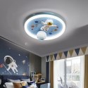 Lampa LED sufitowa plafon do pokoju dziecięcego ściemniana + pilot astronauta