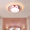 Lampa LED sufitowa plafon do pokoju dziecięcego ściemniana + pilot króliczek