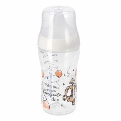 NUK 742027 Butelka silikonowa KUBUŚ PUCHATEK 260ml