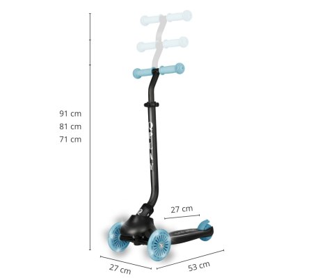 Qplay Hulajnoga Sema Evo 3w1 Sky Blue