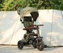 Qplay Rowerek Trójkołowy Rito Deluxe Rubber Olive