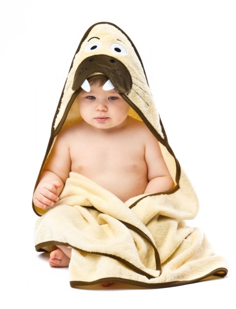 Okrycie Kąpielowe WATER FRIENDS 100x100 Sensillo - Mors Beige 24198