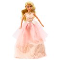 Lalka Anlily Suknia Balowa Pudrowy Róż Ruchome Kończyny Blond Włosy