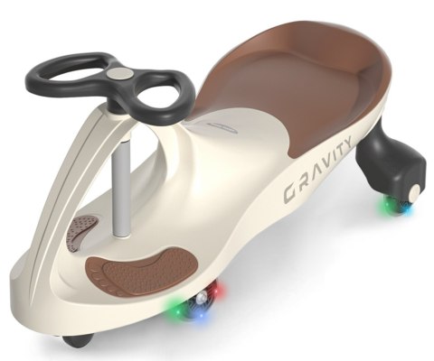 MILLY MALLY 6341 Jeździk Grawitacyjny Gravity Beige Brown