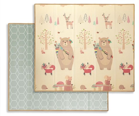 MILLY MALLY 6434 Mata piankowa składana Play Woods T1