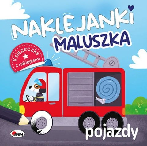 NAKLEJANKI MALUSZKA POJAZDY