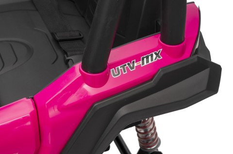 Pojazd Buggy Madman UTV-MX Różowy