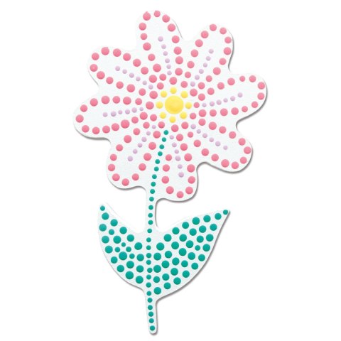 Zestaw do malowania kropkami Dziewczęcy