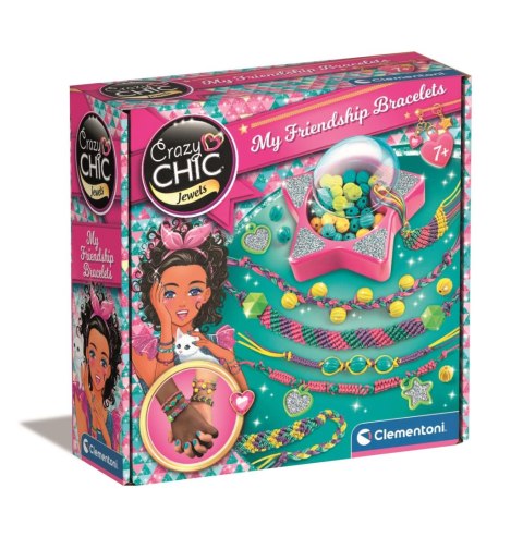 CLEMENTONI 18769 Clementoni Crazy chic. Bransoletki przyjaźni
