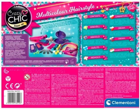 CLEMENTONI 18773 Crazy chic. Crazy fryzury