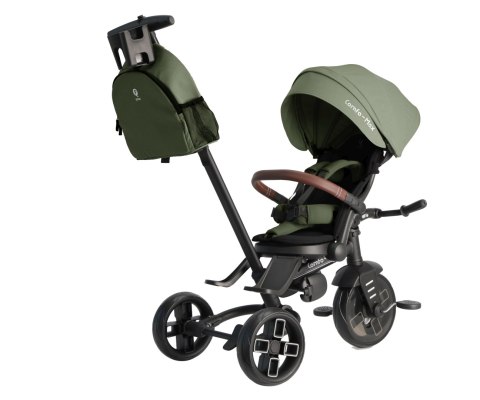 MILLY MALLY 6301 Qplay Rowerek Trójkołowy Comfo Max Olive Green