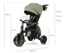 MILLY MALLY 6301 Qplay Rowerek Trójkołowy Comfo Max Olive Green