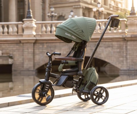 MILLY MALLY 6301 Qplay Rowerek Trójkołowy Comfo Max Olive Green