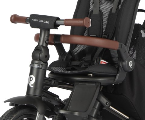 MILLY MALLY 6308 Qplay Rowerek Trójkołowy Nova Deluxe Black