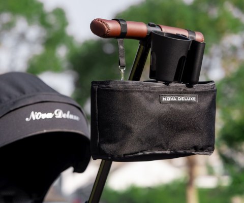 MILLY MALLY 6308 Qplay Rowerek Trójkołowy Nova Deluxe Black