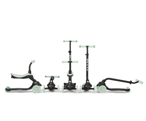 MILLY MALLY 6309 Qplay Hulajnoga Sema Evo 3w1 Green