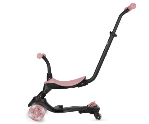 MILLY MALLY 6310 Qplay Hulajnoga Sema Evo 3w1 Coral Pink