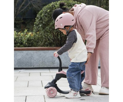 MILLY MALLY 6310 Qplay Hulajnoga Sema Evo 3w1 Coral Pink