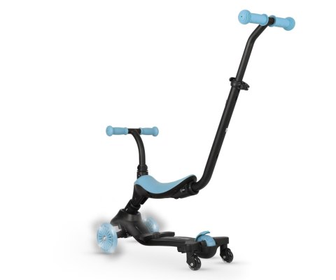 MILLY MALLY 6311 Qplay Hulajnoga Sema Evo 3w1 Sky Blue