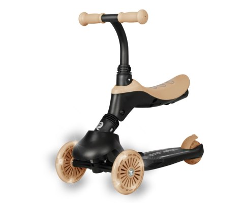 MILLY MALLY 6312 Qplay Hulajnoga Sema Evo 3w1 Khaki