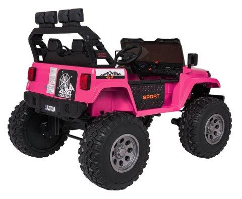 Pojazd Extreme Sport 4x4 Zmienna Wielkość Różowy