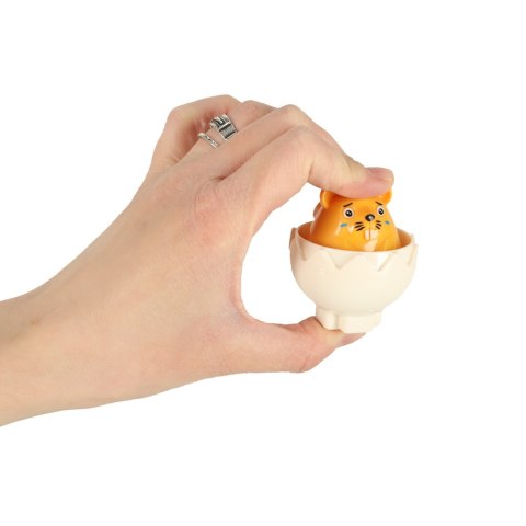 Układanka edukacyjna sorter dopasuj kształty jajka montessori zwierzątka 6 szt