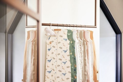 Jollein śpiworek niemowlęcy do spania 0,5 TOG DEEPSEA 110 cm