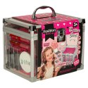 Kuferek zestaw kosmetyków do makijażu domowe spa walizka XXL