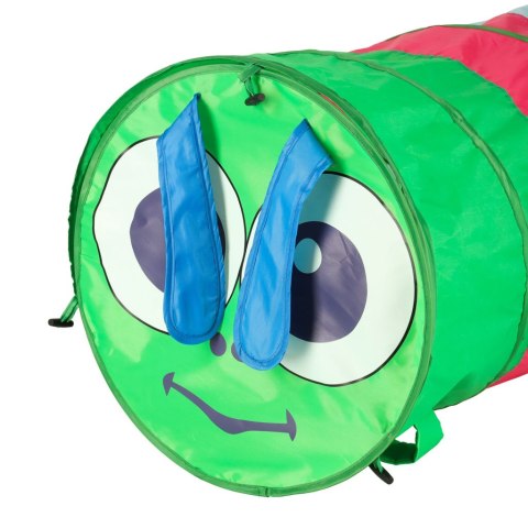 Namiot tunel dla dzieci ogrodowy tor samorozkładający do domu ogrodu duży składany gąsienica