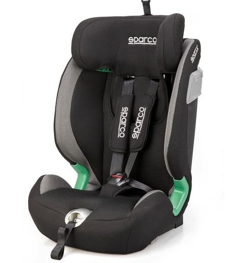 Sparco Kids SK5000i i-Size 15-36kg fotelik samochodowy 76-150 cm - Grey