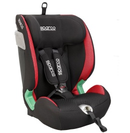 Sparco Kids SK5000i i-Size 15-36kg fotelik samochodowy 76-150 cm - Red