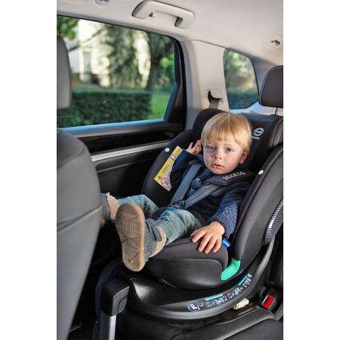 Sparco Kids SK7000i i-Size fotelik samochodowy 40-150 cm 0-12 lat - Grey