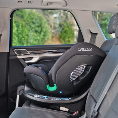 Sparco Kids SK7000i i-Size fotelik samochodowy 40-150 cm 0-12 lat - Grey
