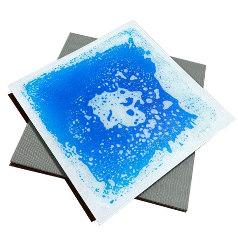 TULLO 703 Ścieżka sensoryczna - sensoryczne płytki z cieczą 30 cm 4 szt.