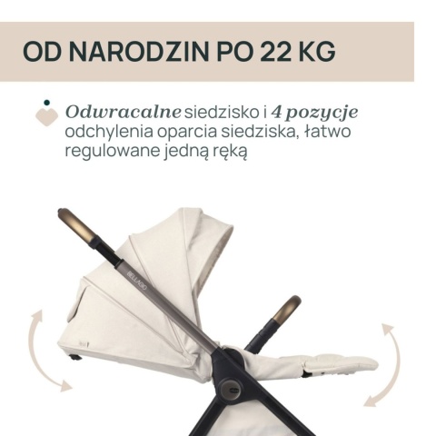 Chicco Bellagio wózek 4w1 Kory Full 360 - BLACK SATIN