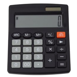 Kalkulator Biurowy Szkolny Klasyczny 8-Cyfrowy LCD Solar Czarny