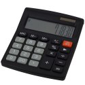Kalkulator Biurowy Szkolny Klasyczny 8-Cyfrowy LCD Solar Czarny