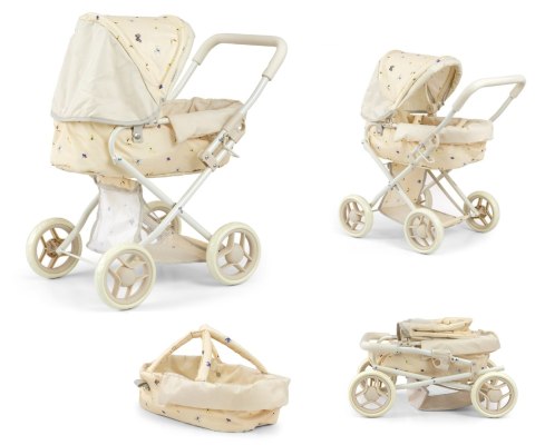 MILLY MALLY 6245 Wózek dla lalek Alice Nature