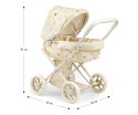 MILLY MALLY 6245 Wózek dla lalek Alice Nature