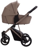 Bebetto wózek 2w1 PELPASSO 04 CHOCO C.CZEK FLEXY