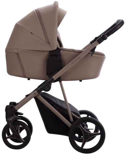 Bebetto wózek 2w1 PELPASSO 04 CHOCO C.CZEK FLEXY