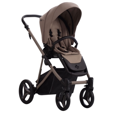 Bebetto wózek 2w1 PELPASSO 04 CHOCO C.CZEK FLEXY