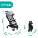 Chicco WE Wózek spacerowy 0M+ do 22 kg Kolor: Czarny
