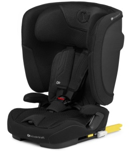 FIX2GO I-SIZE czarny Kinderkraft Fotelik samochodowy 76-150 cm od 15. miesiąca do 12 lat