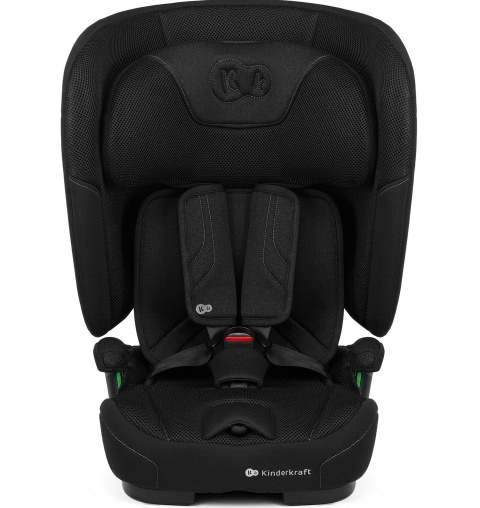 FIX2GO I-SIZE czarny Kinderkraft Fotelik samochodowy 76-150 cm od 15. miesiąca do 12 lat
