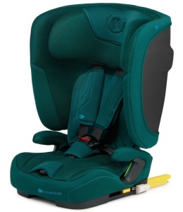 FIX2GO I-SIZE zielony Kinderkraft Fotelik samochodowy 76-150 cm od 15. miesiąca do 12 lat