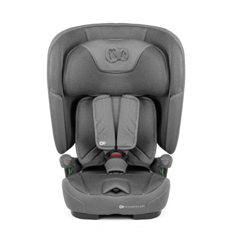 FIX2GO I-SIZE szary Kinderkraft Fotelik samochodowy 76-150 cm od 15. miesiąca do 12 lat