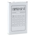 Kalkulator Biurowy Klasyczny 10D Wyświetlacz 10-Cyfrowy Solar Biały
