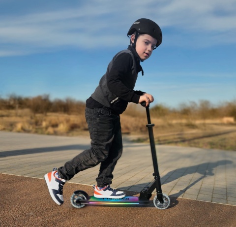 Kidwell Hulajnoga składana MIDO z wbudowanym oświetleniem LED