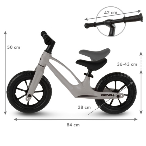 Kidwell Rowerek biegowy VITO Taupe